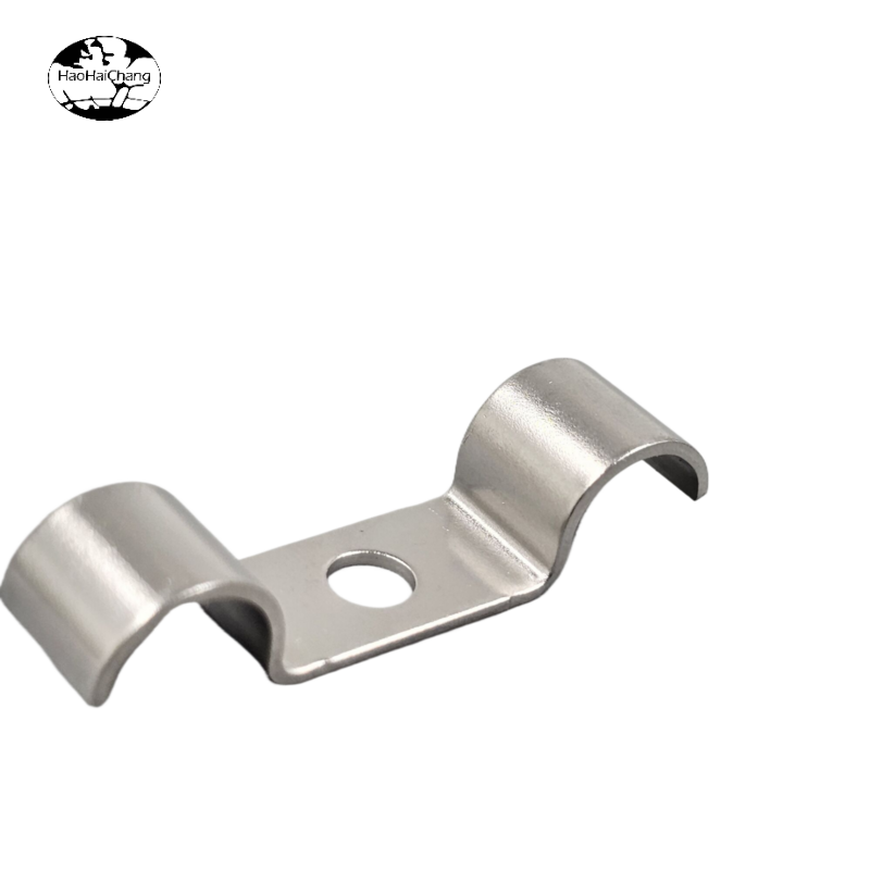 HHC-1230 Double Pipe Support Clamp with Mounting Hole - 翻译中...